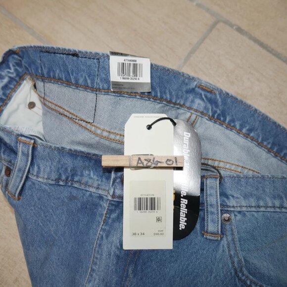 Levi's 551 Z Loose Fit Straight Leg Jeans Men's Size 38x34 Stretch Stonewashed N - Picture 10 of 10